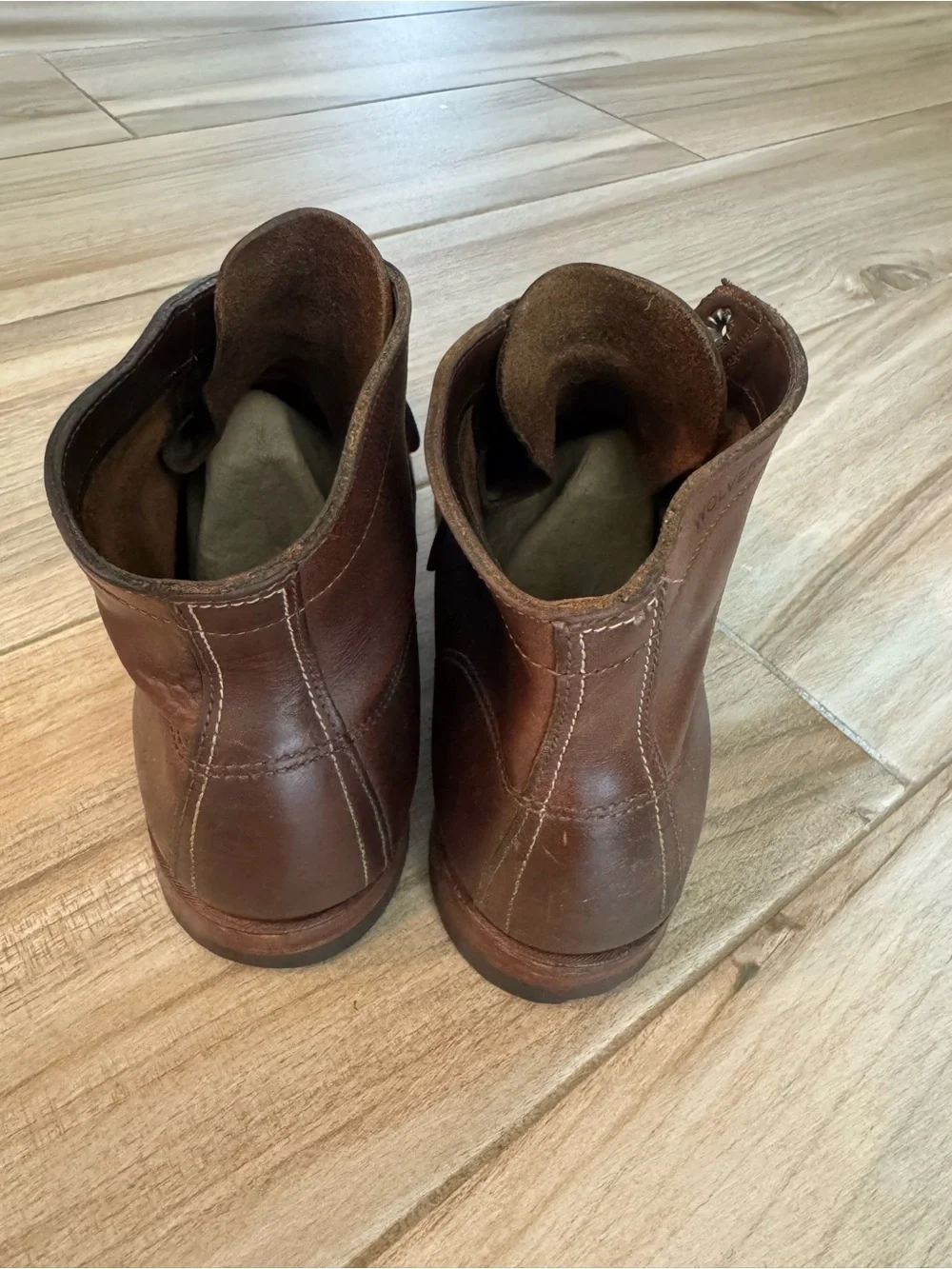 Wolverine 1000 Mile Horween Shell Leather Boots Size 10 D